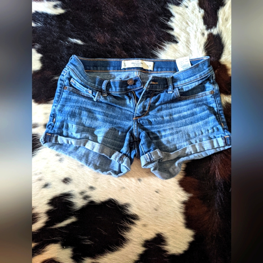 Abercrombie jean shorts